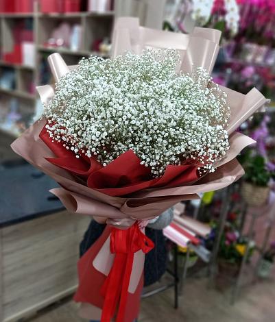 Букет цветов из: Гипсофила в Архангельском Башкортостан